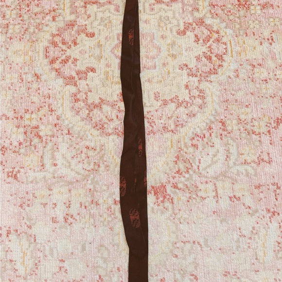 Men’s Red and Black Patterned Tie - Picture 2 of 3